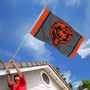 Chicago Bears Black Sideline 3x5 Banner Flag