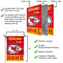 Kansas City Chiefs Welcome To Our Home Double Sided Garden Flag