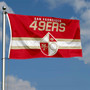 San Francisco 49ers Throwback Retro Vintage Logo Flag
