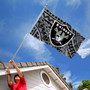 Las Vegas Raiders Samoan Flag