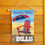 Buffalo Bills Summer Vibes Double Sided Garden Flag