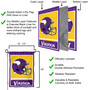 Minnesota Vikings Football Garden Banner Flag