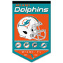 Miami Dolphins History Heritage Logo Banner