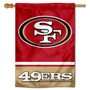 NFL San Francisco 49ers Two Sided House Banner