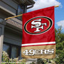 NFL San Francisco 49ers Two Sided House Banner