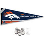 Denver Broncos Banner Pennant with Tack Wall Pads