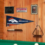 Denver Broncos Banner Pennant with Tack Wall Pads