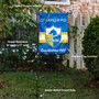 Los Angeles Chargers Retro Garden Banner and Flag Stand