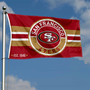 San Francisco 49ers Patch Button Circle Logo Banner Flag