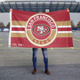 San Francisco 49ers Patch Button Circle Logo Banner Flag