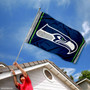 Seattle Seahawks Logo Flag