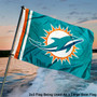 Miami Dolphins 2x3 Feet Flag