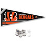 Cincinnati Bengals Banner Pennant with Tack Wall Pads