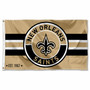 New Orleans Saints Patch Button Circle Logo Banner Flag