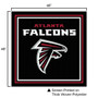 Atlanta Falcons Tablecloth 48 Inch Table Cover