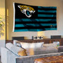 Jacksonville Jaguars American Stripes Nation Flag