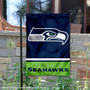 Seattle Seahawks Garden Flag