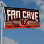Cincinnati Bengals Fan Cave Flag Large Banner