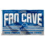 Detroit Lions Fan Cave Flag Large Banner