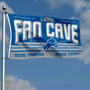 Detroit Lions Fan Cave Flag Large Banner