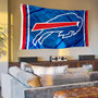 Buffalo Bills Banner Flag with Tack Wall Pads