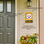 Pittsburgh Steelers Gold Window and Wall Banner