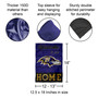 Baltimore Ravens Welcome To Our Home Double Sided Garden Flag