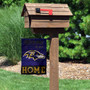 Baltimore Ravens Welcome To Our Home Double Sided Garden Flag