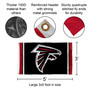 Atlanta Falcons Flag Pole and Bracket Kit