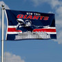 New York Giants Throwback Retro Vintage Logo Flag