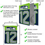 Seattle Seahawks 12th Man Garden Banner Flag