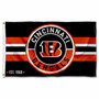 Cincinnati Bengals Patch Button Circle Logo Banner Flag