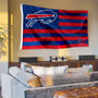 Buffalo Bills American Stripes Nation Flag