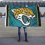 Jacksonville Jaguars Logo Flag