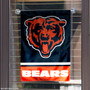 Chicago Bears Bear Head Logo Flag