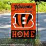 Cincinnati Bengals Welcome To Our Home Double Sided Garden Flag