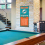 Miami Dolphins Man Cave Fan Banner