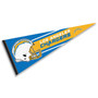LA Chargers Football Pennant
