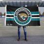 Jacksonville Jaguars Patch Button Circle Logo Banner Flag