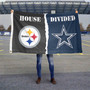 House Divided Flag - Steelers vs Cowboys