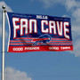 Buffalo Bills Fan Cave Flag Large Banner