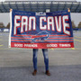 Buffalo Bills Fan Cave Flag Large Banner