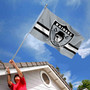 Las Vegas Raiders Throwback Retro Vintage Logo Flag