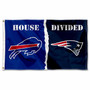 House Divided Flag - Bills vs Patriots