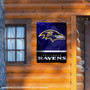 NFL Baltimore Ravens Two Sided House Banner