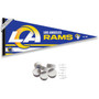 Los Angeles Rams Banner Pennant with Tack Wall Pads