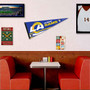 Los Angeles Rams Banner Pennant with Tack Wall Pads