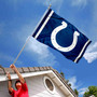 Indianapolis Colts Logo Banner Flag with Tack Wall Pads