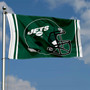 New York Jets Helmet 3x5 Banner Flag