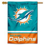 NFL Miami Dolphins Two Sided House Banner